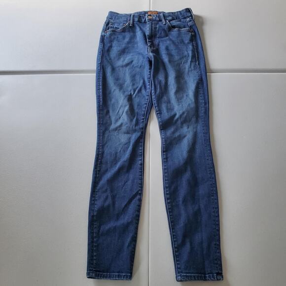 Mother Jeans Womens 26 Blue High Waisted Looker Skinny Denim Pants Made USA - Picture 1 of 10